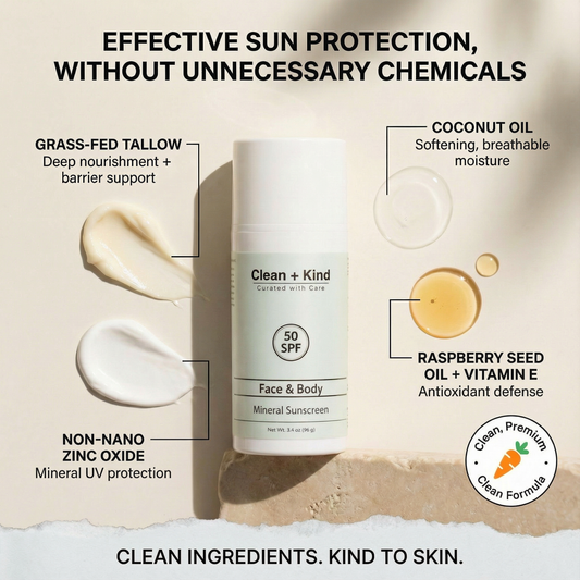Tallow Mineral Sunscreen - JEM BROS FINDS