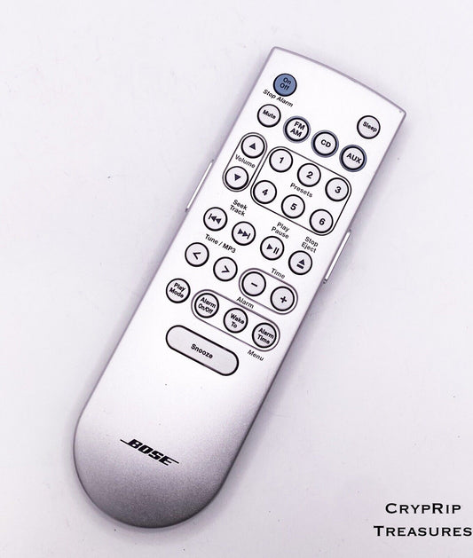 Bose Wave Music System lll Premium Backlit Remote Silver 353744