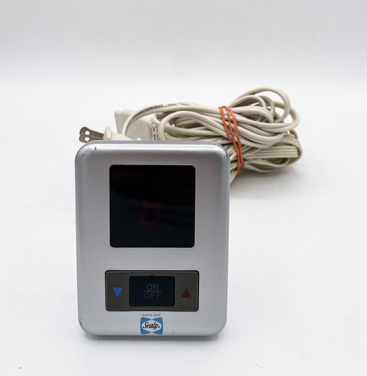 Sealy Biddeford TC15B3 Electric Blanket Control Controller 4-Prong Silver Tested